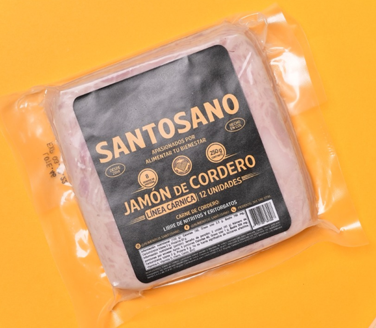Jamón de Cordero Tajado x 250 g