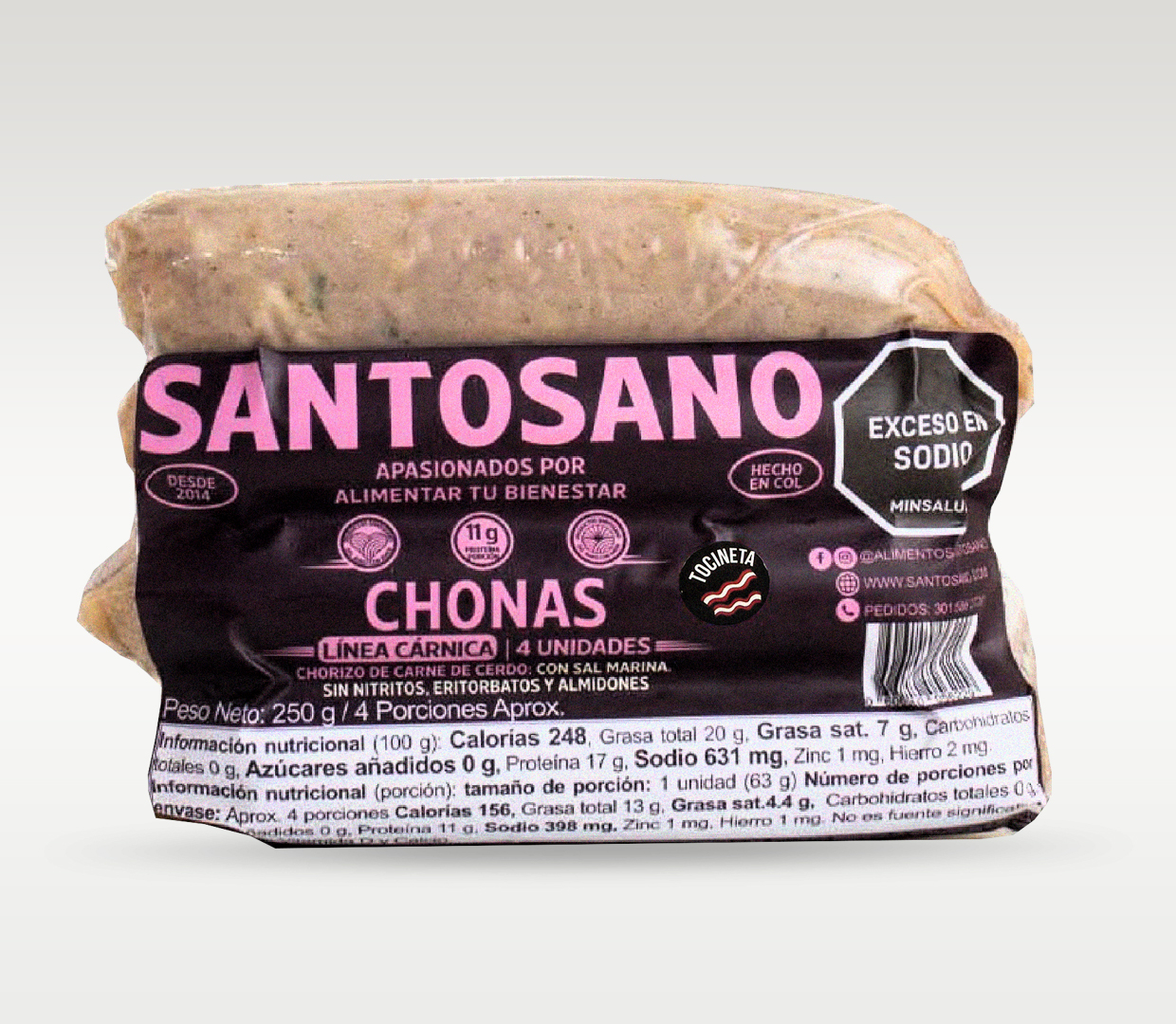 Chonas Tocineta x 250 g